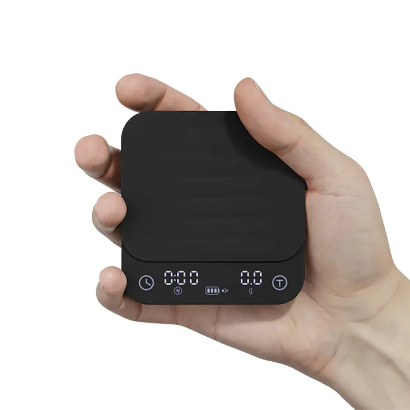 Wacaco Exagram Pro visokoločljiva kavna tehtnica s časovnikom – digitalna tehtnica za espresso z natančnostjo 0,1 g