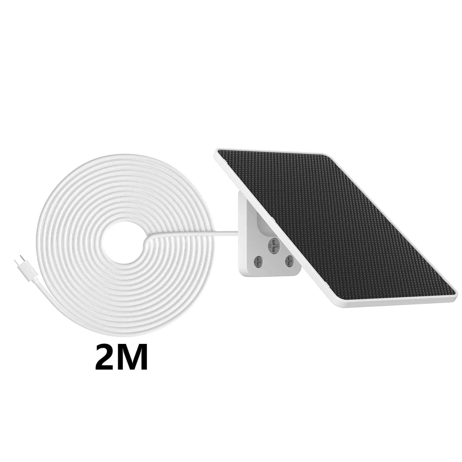 ARCCTV 3W Solar Panel Suitable For Solar-powered Security Surveillance Cameras Type-C Charging Port 2M Cable Easy to Install - Limetastore