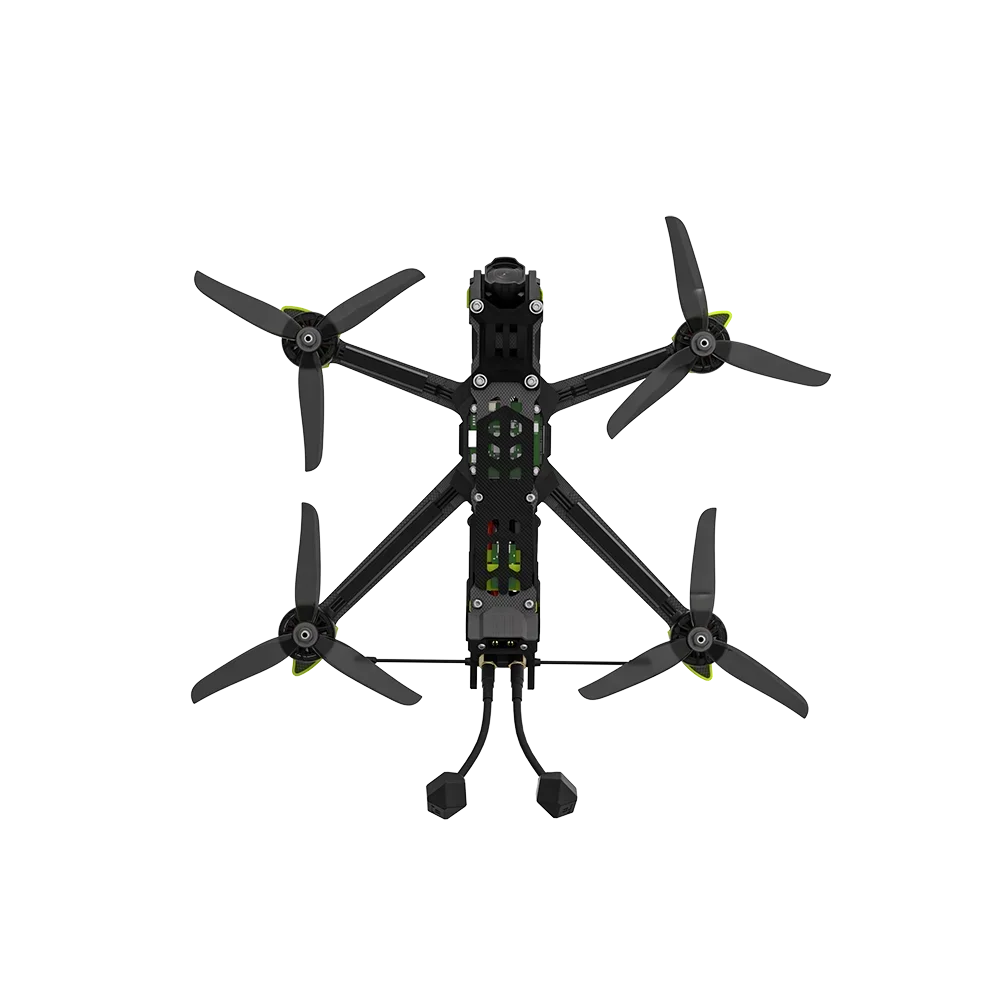 iFlight Nazgul DC5 ECO O4 6S HD Freestyle Quad – krmilnik letenja ATF435, ESC 55A, motorji XING‑E Pro 2207 1800KV, zračna enota DJI O4 Air Unit Pro