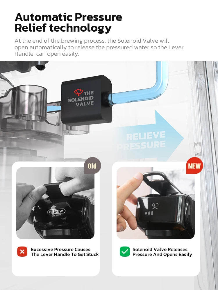 HiBREW H1B – aparat za kavo 6 v 1 na več kapsul | aparat za pripravo toplega in hladnega espressa | združljiv s kapsulami Dolce Gusto, Nespresso in mleto kavo