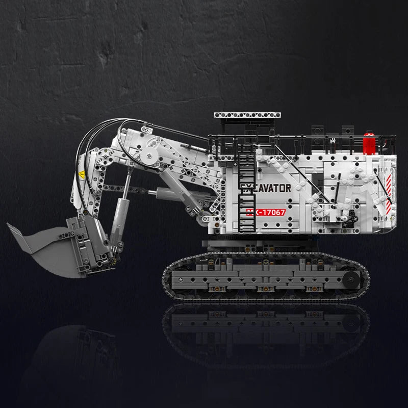 Mould King 17067 RC Excavator – Motorized 6060 Engineering Truck Building Block Set for Kids & Collectors - Limetastore
