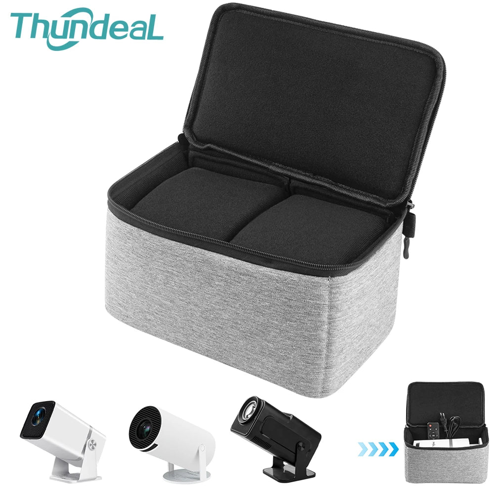ThundeaL Mini Projector Carrying Case — Portable Travel Bag for HY300 Pro, HY300W, HY320, HY320W