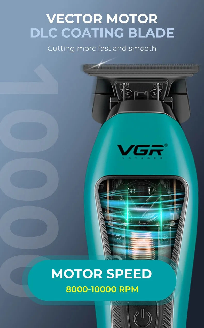VGR V-035C Profesionalni strižnik las – Vektorski motor 11.000 RPM