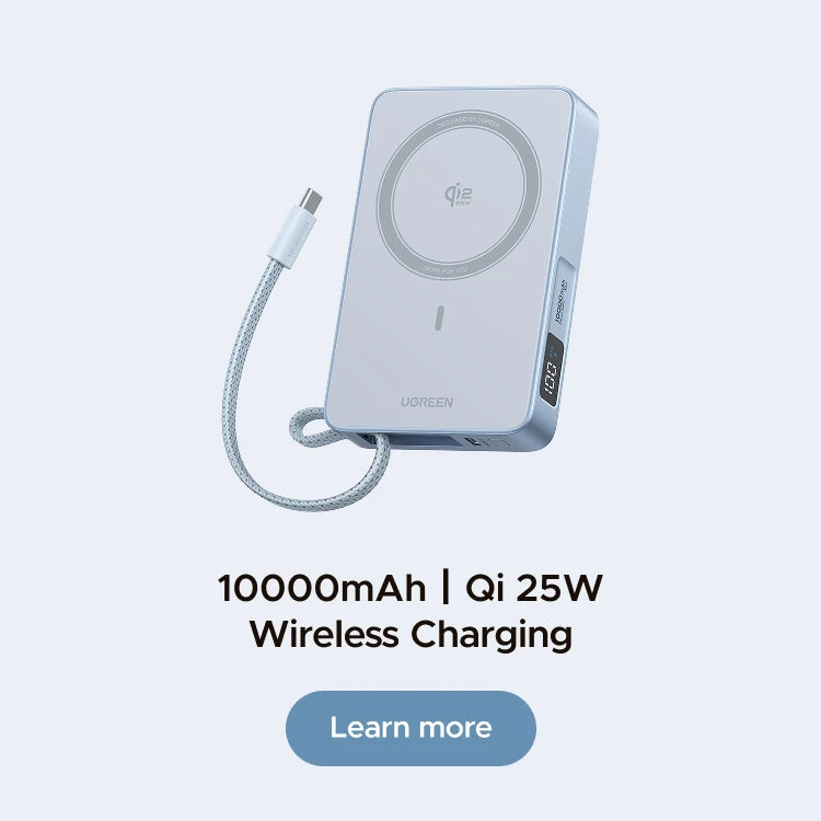 UGREEN Nexode 200W 25000mAh prenosna baterija – PD hitro polnjenje prenosna zunanja baterija