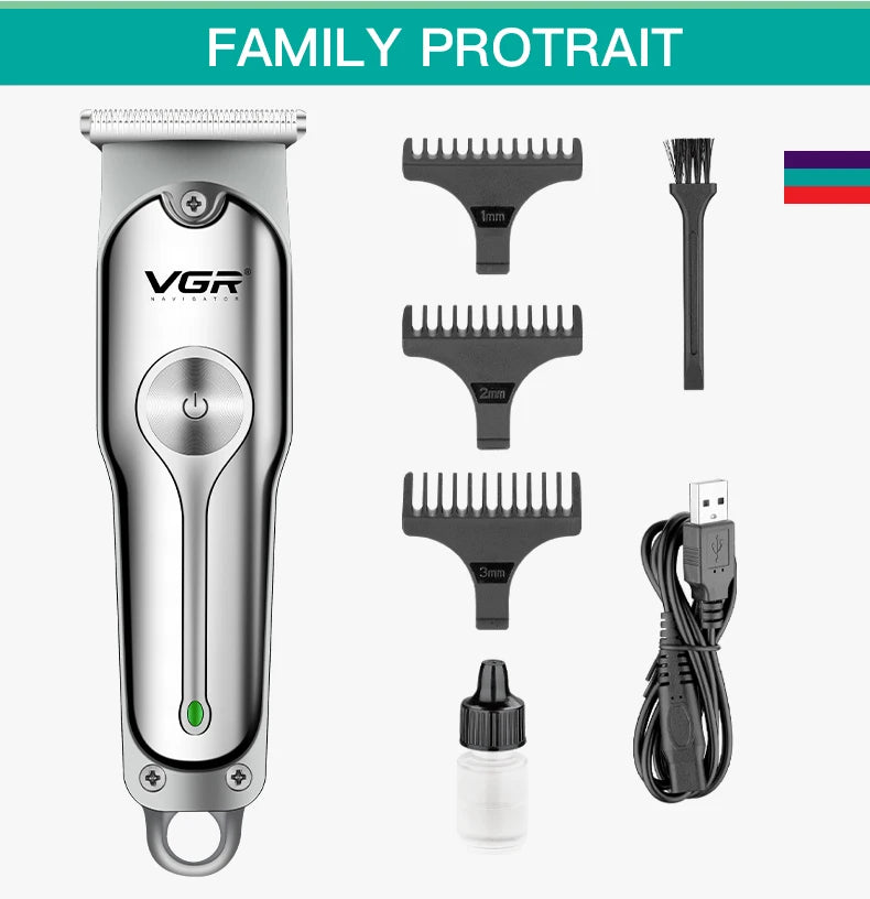 VGR V-071 profesionalni mini strižnik las za moške