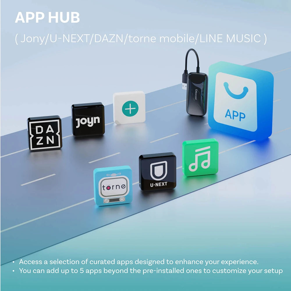 Brezžični video adapter OTTOCAST Play2Video Ultra CarPlay