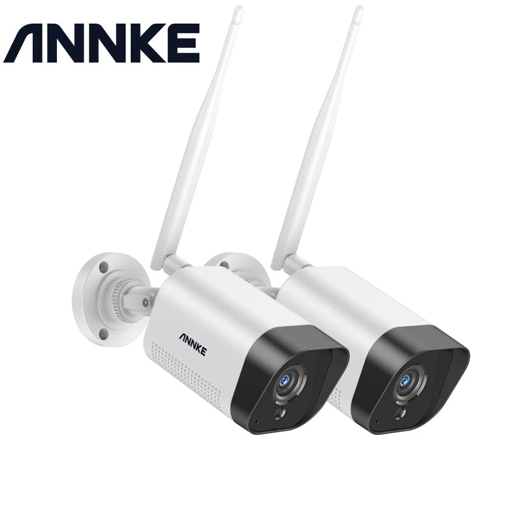 ANNKE 3MP IP varnostni kameri sistem | Pametni IR, H.265, 30 m nočni vid
