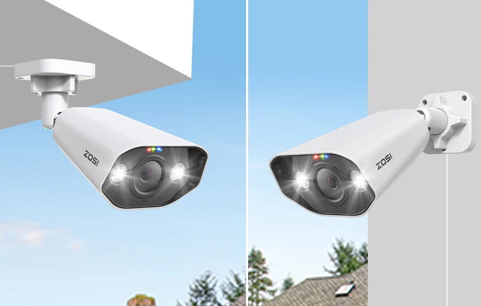 Varnostni kamerov sistem ZOSI 4K 32CH PoE – 8MP Ultra HD IP kamere z AI prepoznavanjem obraza