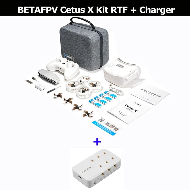 BETAFPV Cetus X FPV Kit 2S brezkrtačni RTF začetniški dron 2026