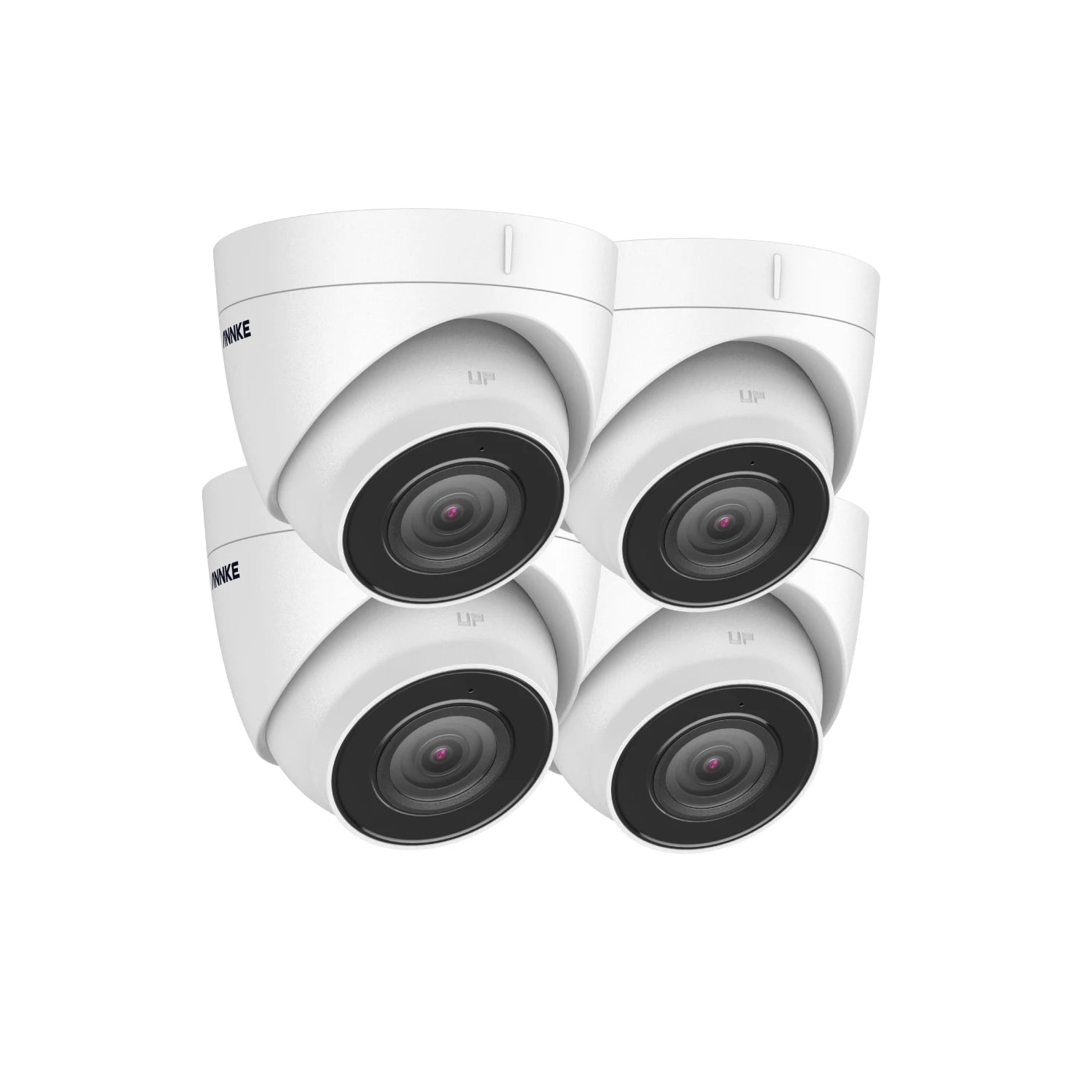 ANNKE 8MP 4K PoE komplet nadzornih kamer Bullet | Nočni vid EXIR, IP67, e-poštna opozorila