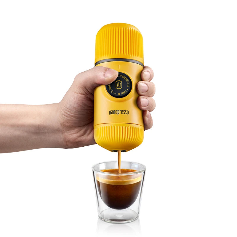 Prenosni aparat za espresso Wacaco Nanopresso – Ročni aparat za kavo z visokim tlakom 18 barov