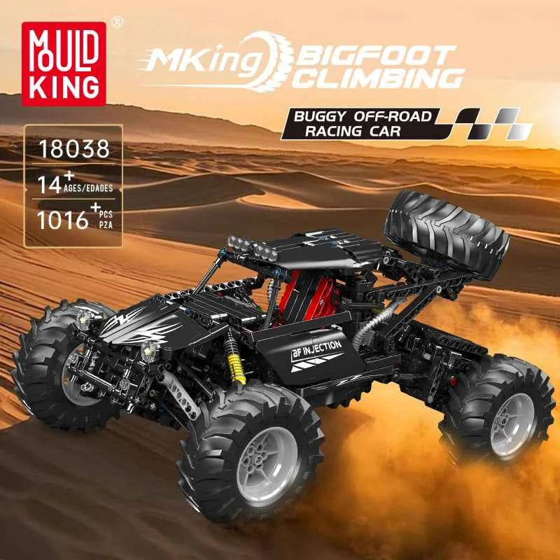 Mould King 18038 Remote‑Control Bigfoot Climbing Car - Limetastore
