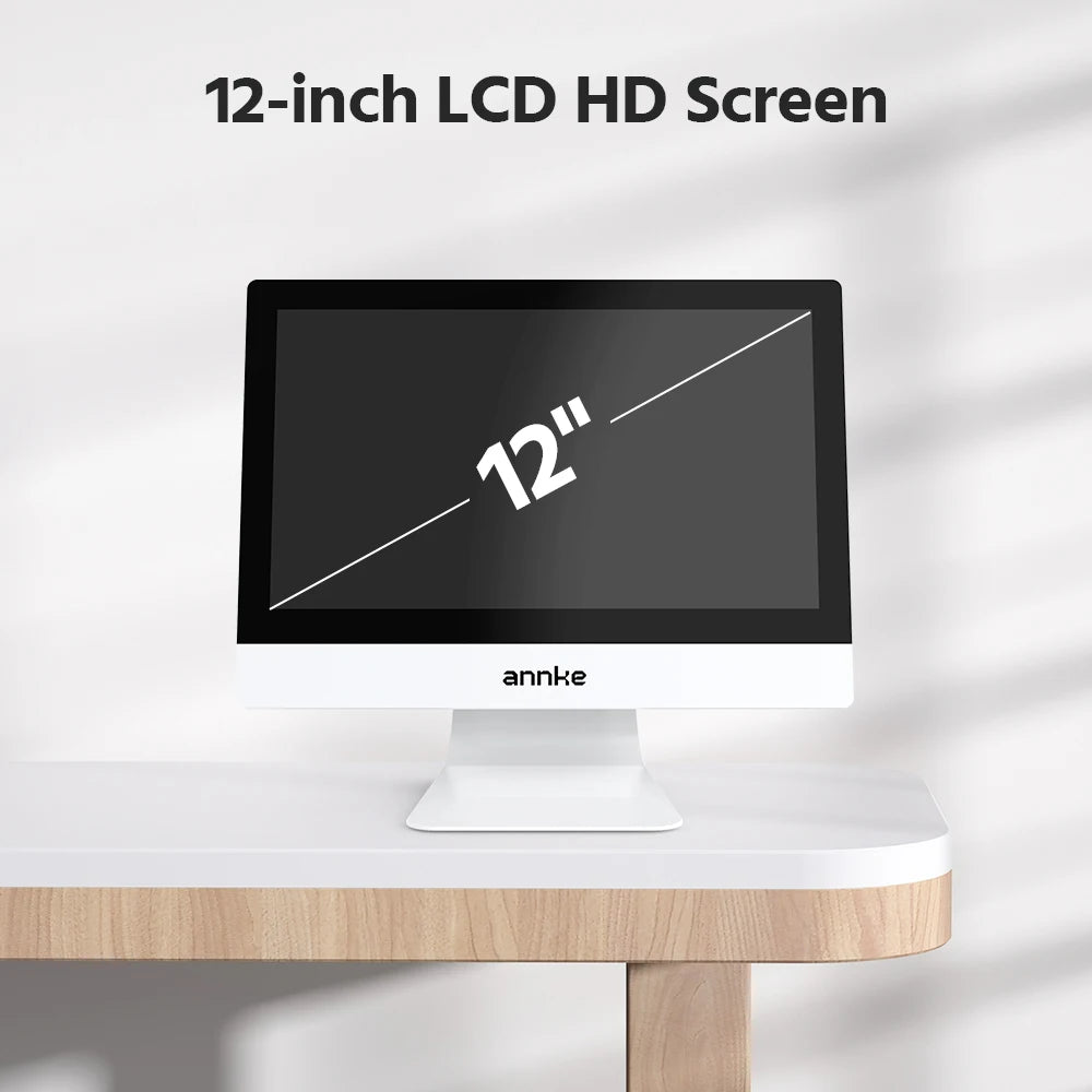ANNKE 8MP 4K brezžični CCTV sistem | 10-kanalni NVR, dvopasovni WiFi, dvosmerni zvok, IR nočni vid
