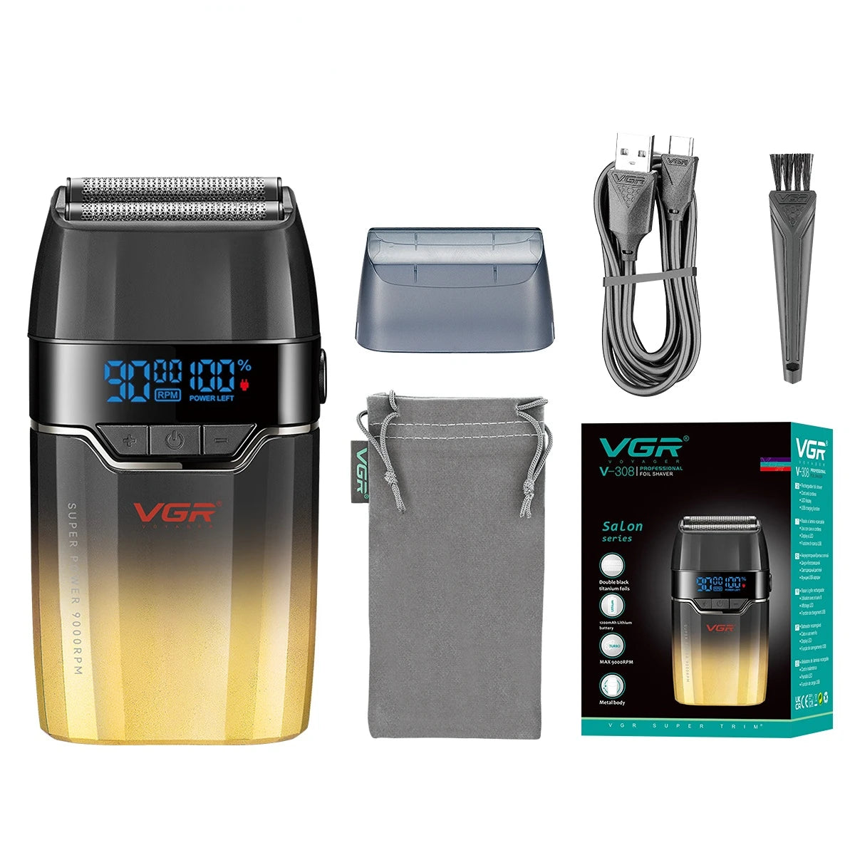 VGR Profesionalni strižnik za lase V-003 V-906 V-308