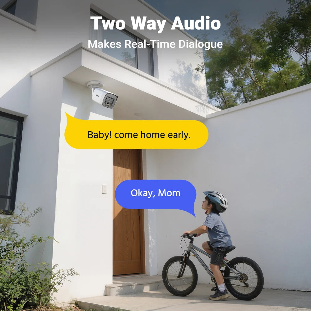 ANNKE 3K 5‑v‑1 8‑kanalni sistem DVR | 5MP kamere, dvosmerni zvok, barvni nočni vid