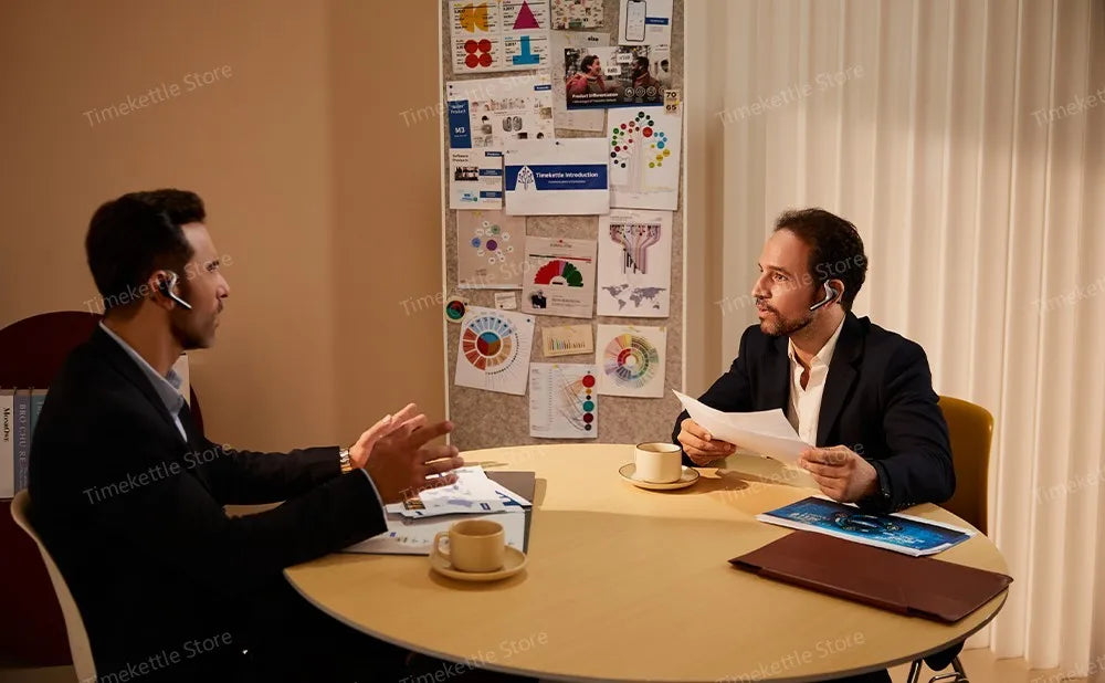 Brezžične slušalke Timekettle W4 Pro AI Translator, dvosmerni prevajalnik za 40 jezikov
