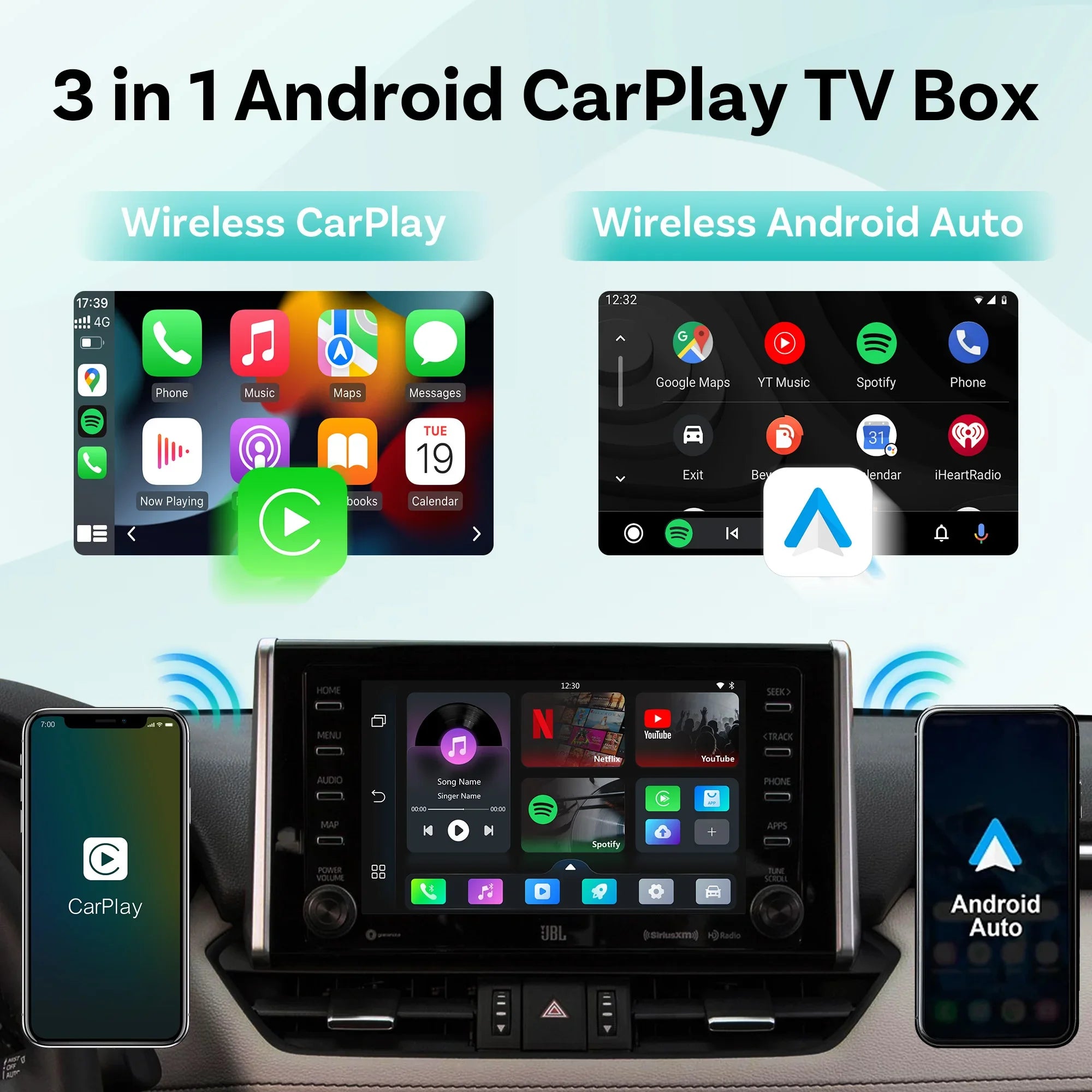 Brezžični video adapter OTTOCAST Play2Video Ultra CarPlay