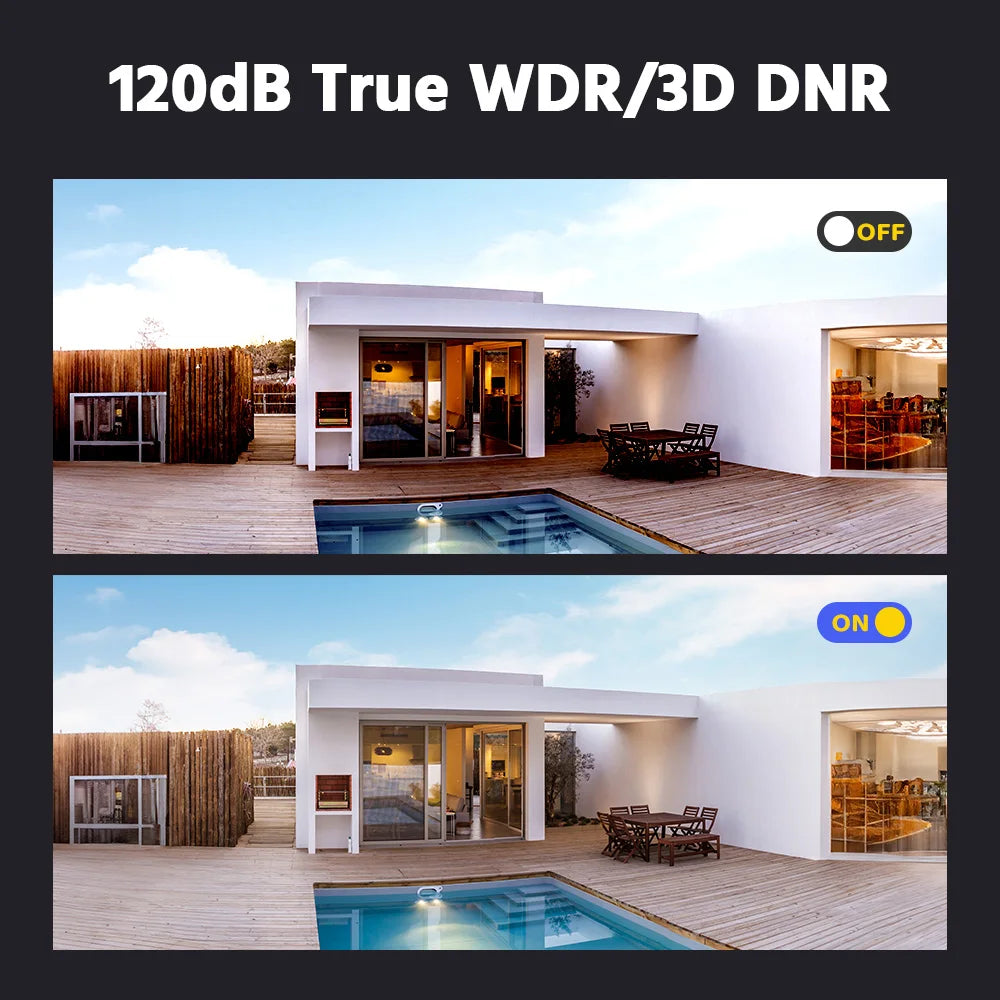ANNKE H500 3K PoE CCTV sistem | 8-kanalni NVR, 5MP kamere z dvojno osvetlitvijo, dvosmerni zvok