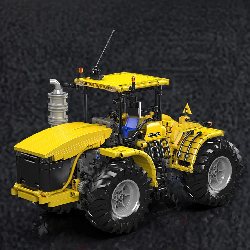 Mould King 17081/17082 RC Challenger Articulated Tractor | Motorized Technical Engineering Truck Building Set - Limetastore
