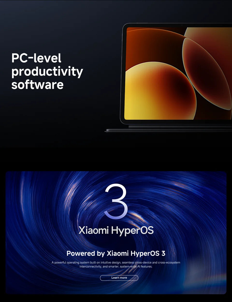 Warehouse FR Xiaomi Pad 8 Pro global Version 8 Hearts Snapdragon®8-core Elite processor, screen inches 11,2 K 144Hz, battery 9200 mAh, HyperCh 67 W - Limetastore