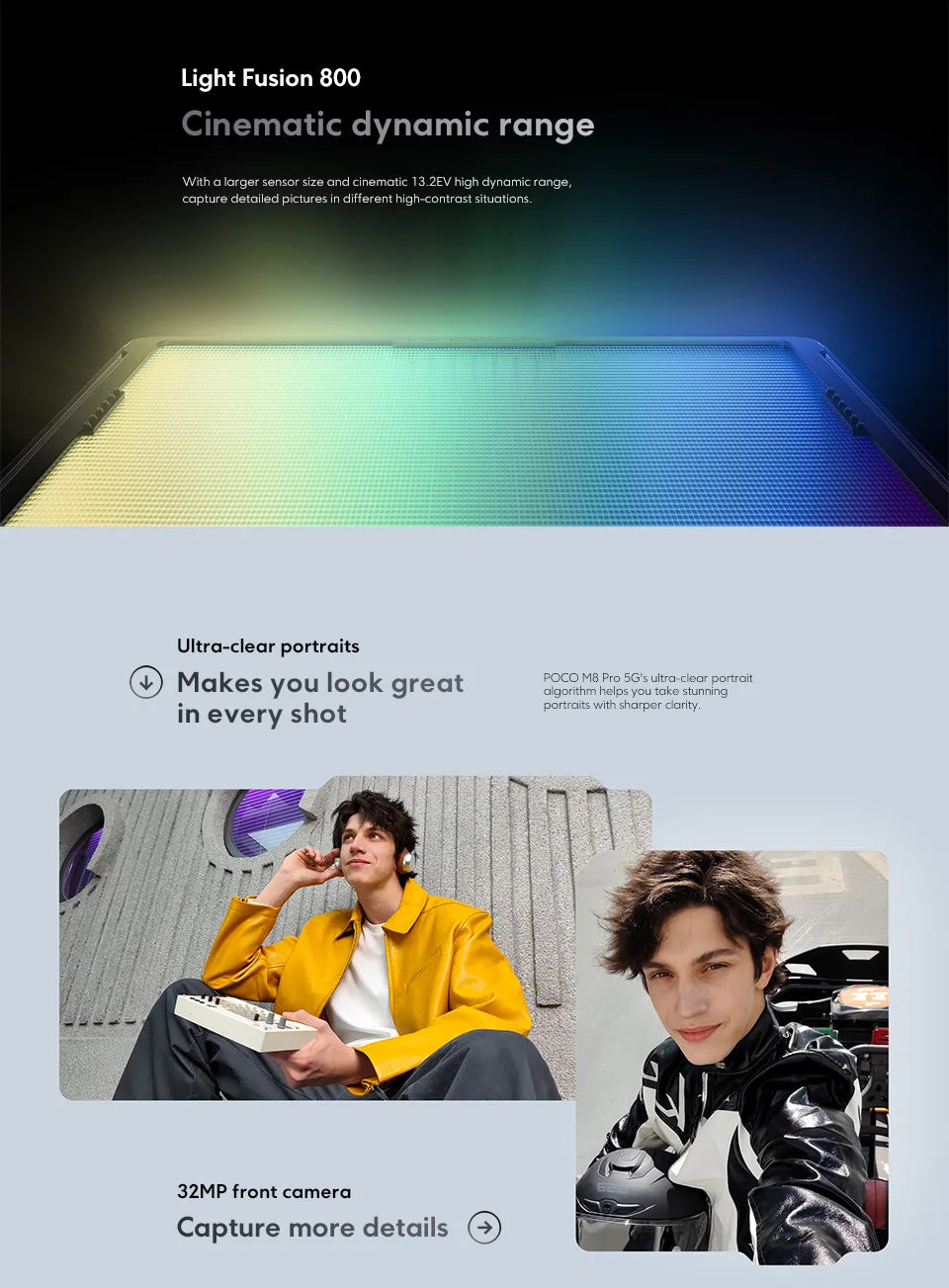 POCO M8 Pro 5G Smartphone Global Version Snapdragon® 7s Gen 4 Octa core 6500mAh battery 100W HyperCharge  6.83" CrystalRes 1.5K AMOLED display 50MP Camera NFC - Limetastore