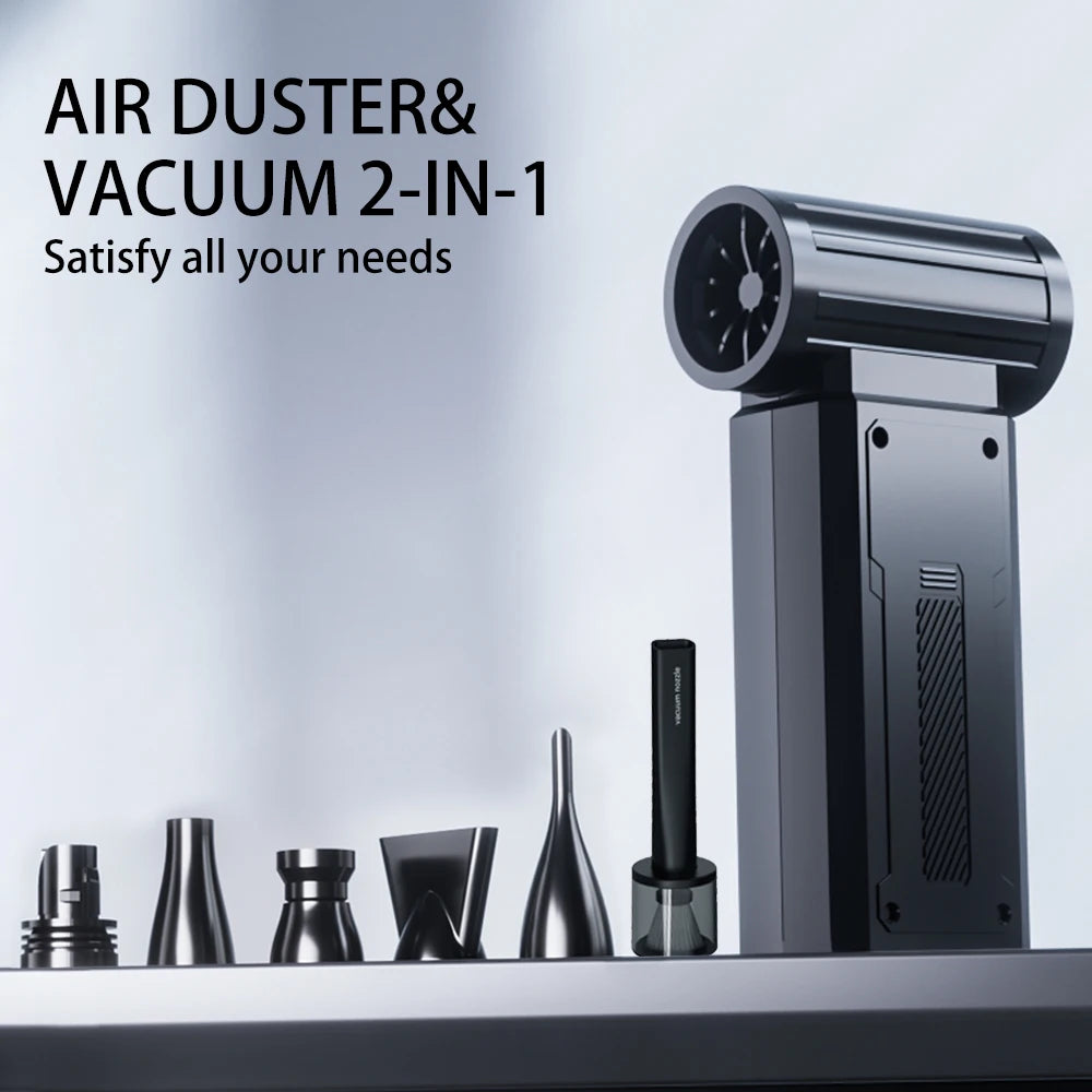 Booster W01 mini turbo ventilator – 100.000 vrt./min brezkrtačni reaktivni ventilator | Izjemno močan ročni pihalnik zraka