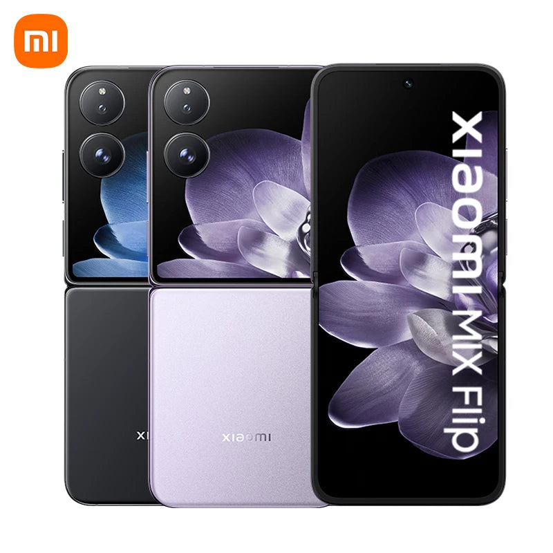 FR Warehouse Xiaomi MIX Flip Smartphone Global Version New Snapdragon 8 Gen 3 CPU 50MP Leica Camera  12GB RAM 512GB ROM 6.86 inch Foldable Display NFC - Limetastore