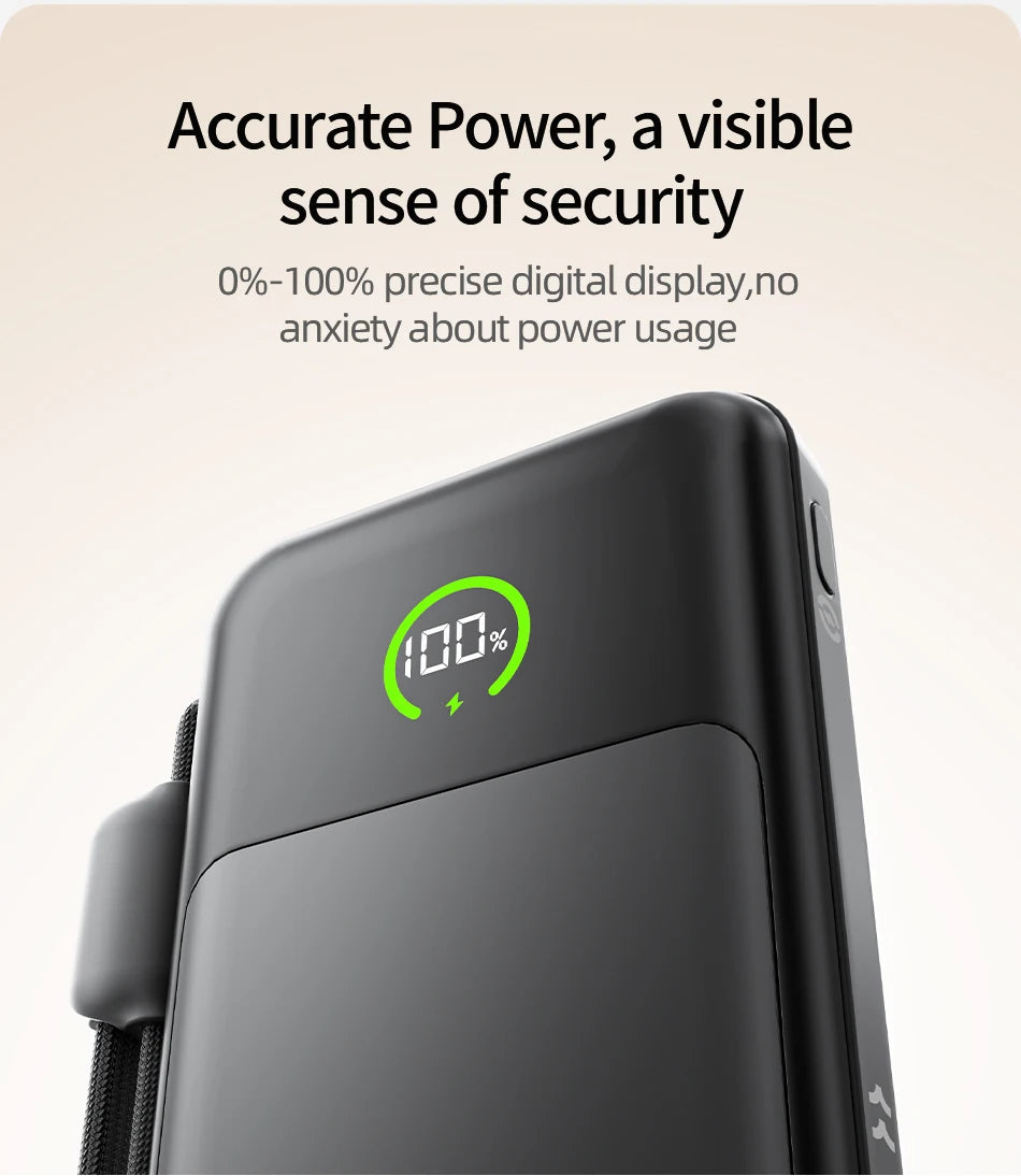 MOVESPEED Blade-Shape Power Bank 20000mAh 35W Hitro Polnjenje