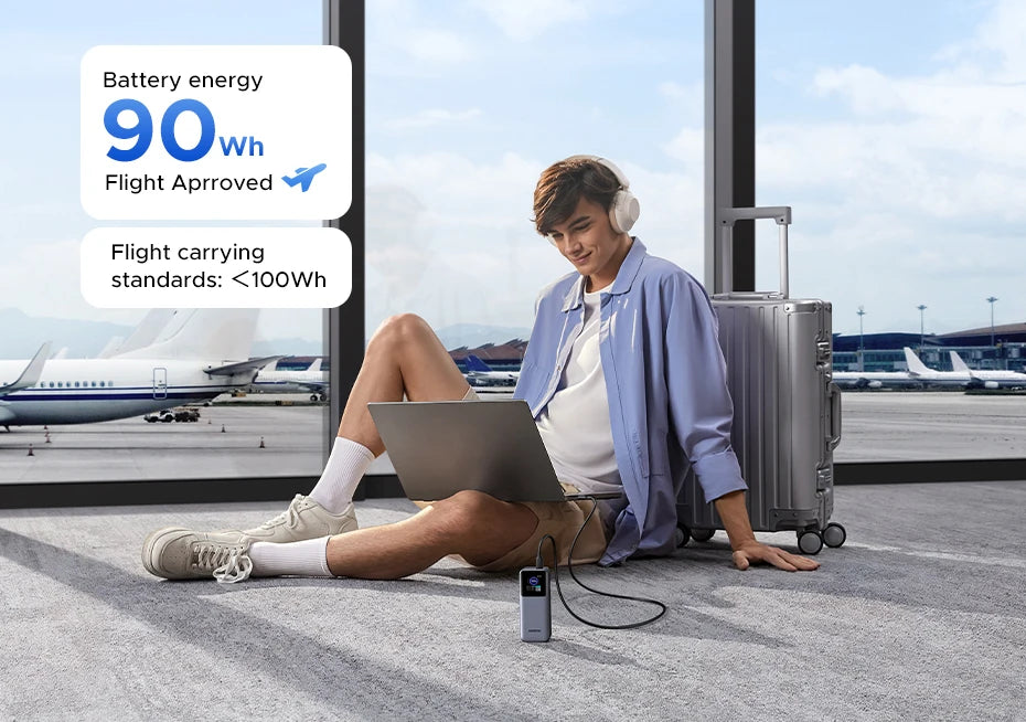 UGREEN Nexode 200W 25000mAh prenosna baterija – PD hitro polnjenje prenosna zunanja baterija