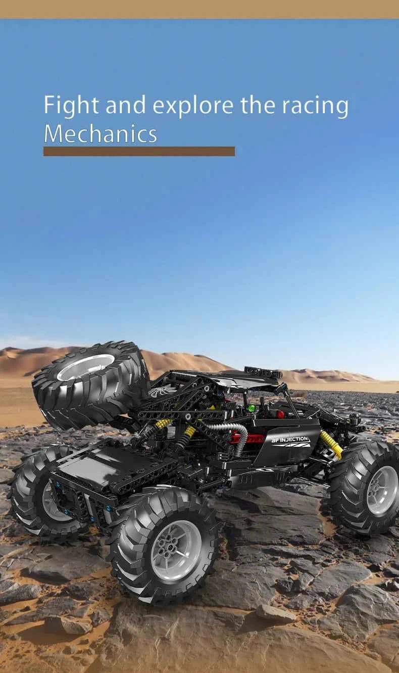Mould King 18038 Remote‑Control Bigfoot Climbing Car - Limetastore