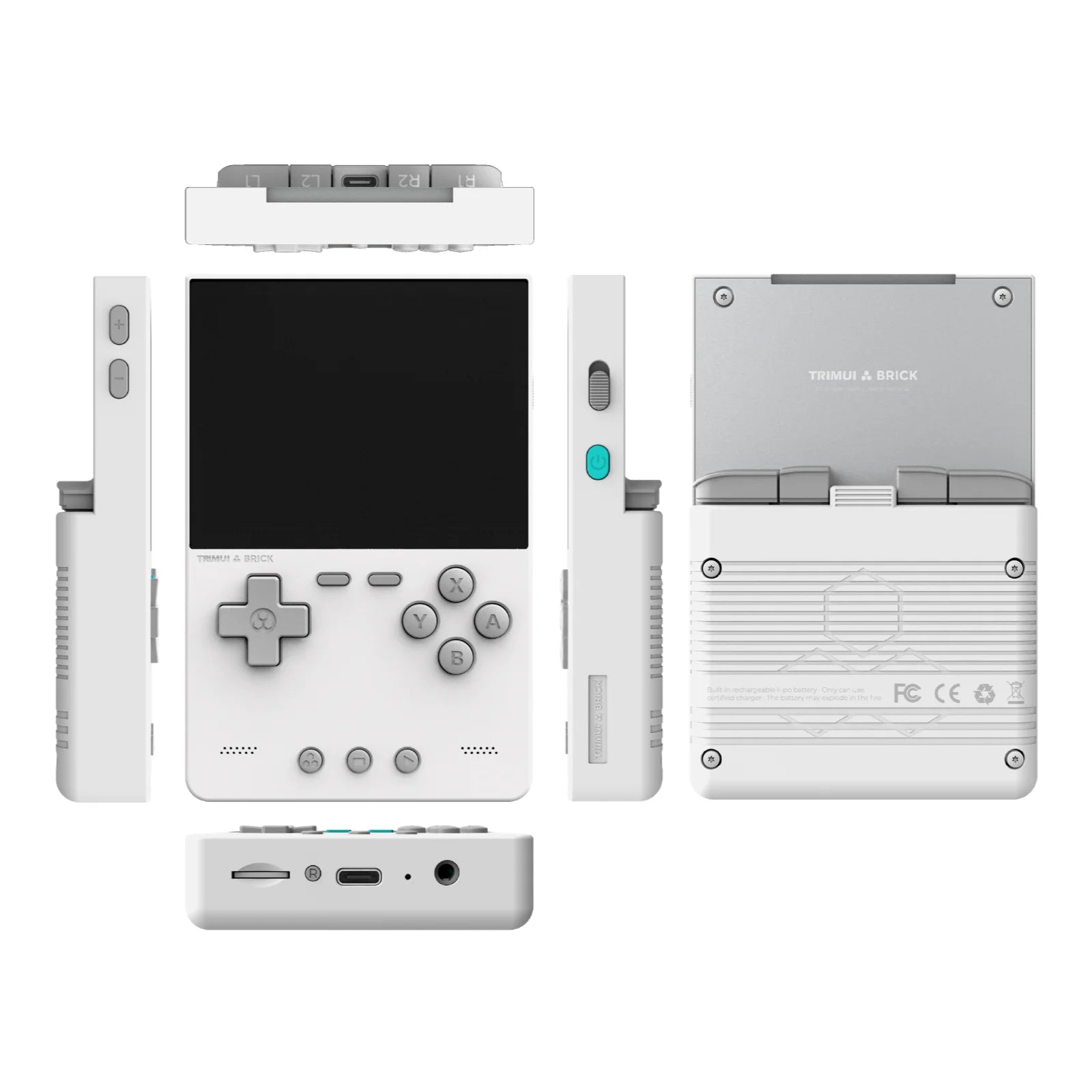 AMPOWN Trimui BRICK Portable Retro Handheld Game Players 3.2'' IPS Screen Emulator Video Games Consoles Linux System Allwinner - Limetastore