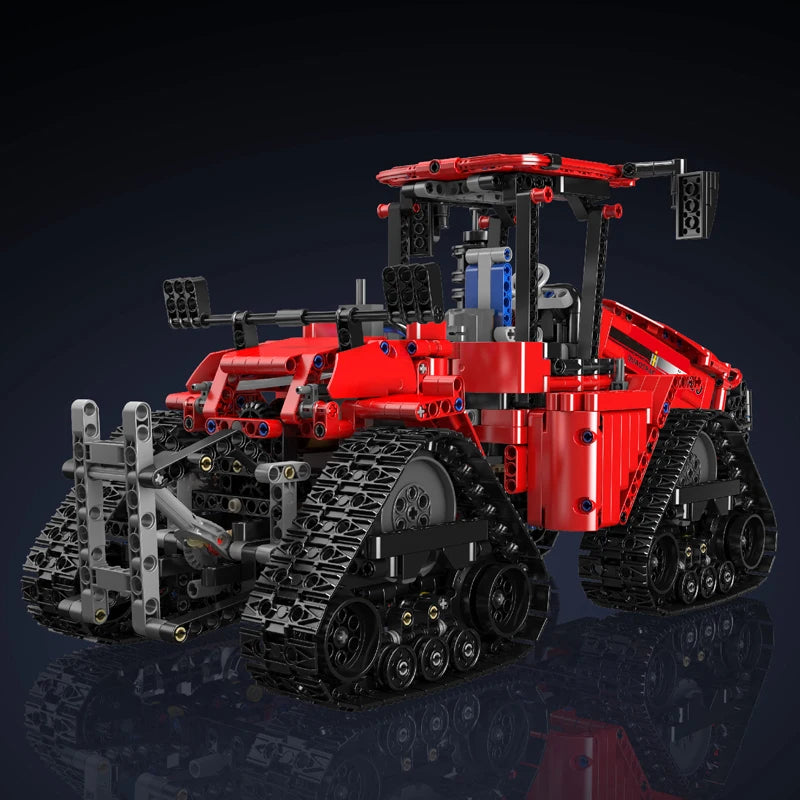 Mould King 18020 Pneumatic Crawler Tractor | RC MOC-35270 Technical Farm Truck Building Block Set - Limetastore