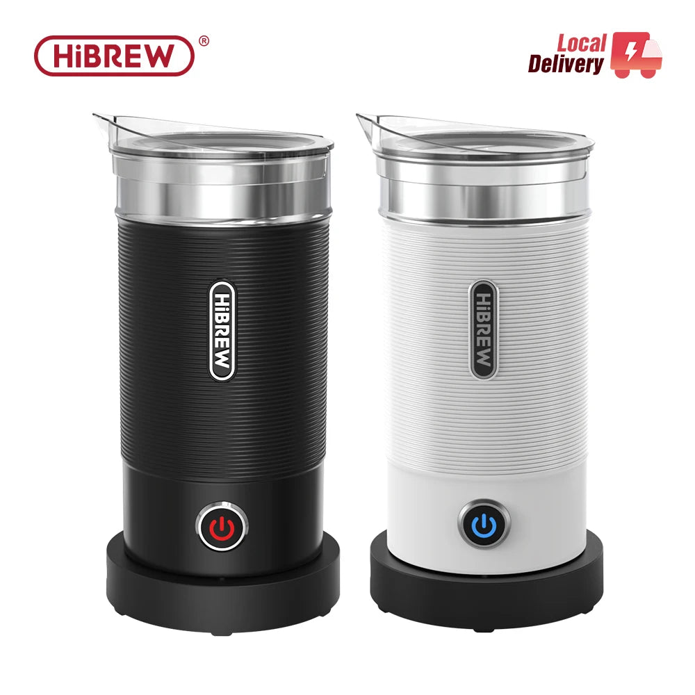 HiBREW M1A – Električni penilnik in grelnik mleka | Pripomoček za vročo/hladno peno za latte, kapučino in čokolado