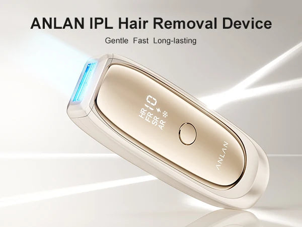 ANLAN IPL Hair Removal | Unlimited Flashes, 26J Power, ICE Cooling, Painless Permanent Hair Removal
