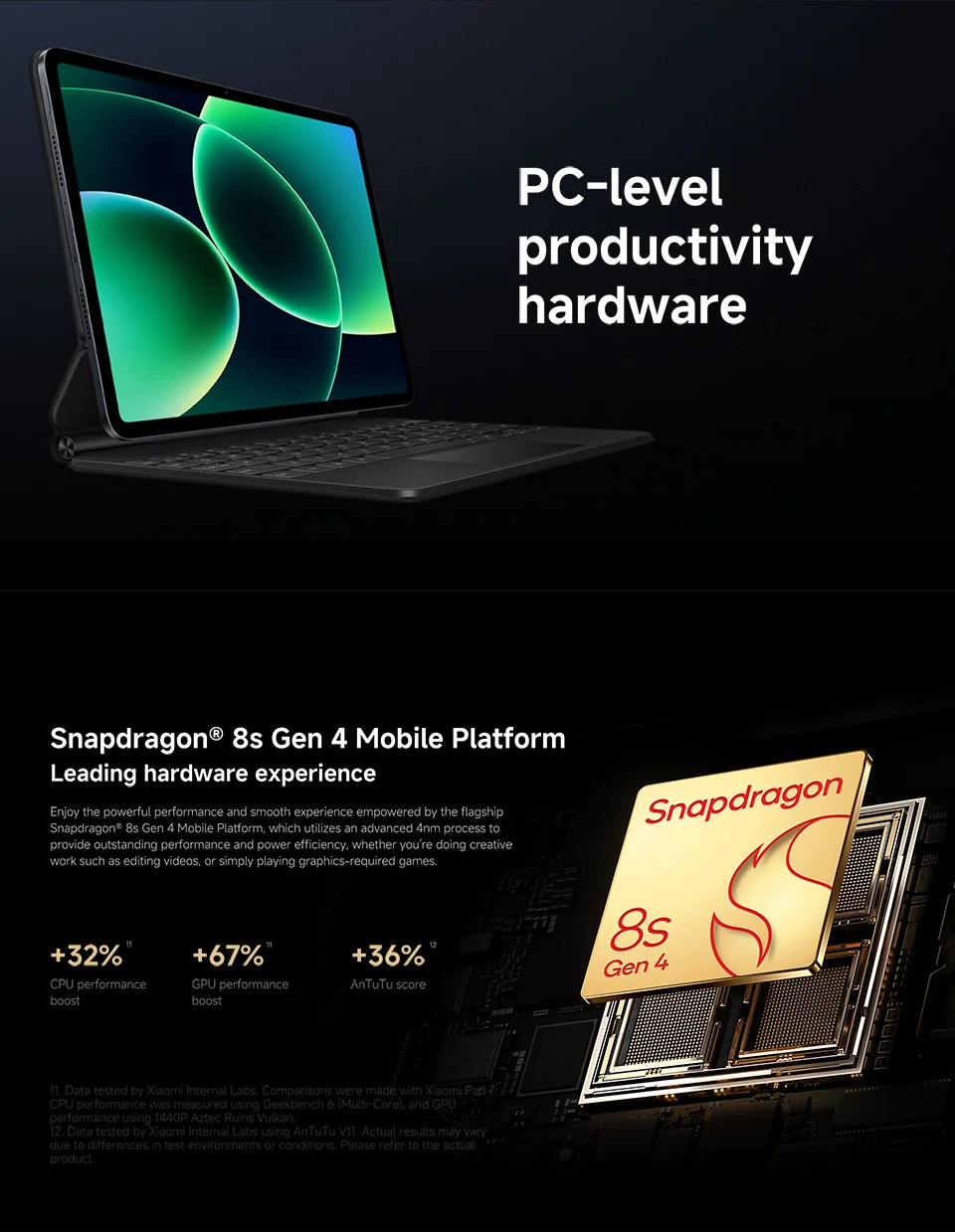 FR Warehouse Global Version Xiaomi Pad 8 Global Version 11.2" 144Hz display Snapdragon® 8s Gen 4 Mi tablet 13MP Camera 9200mAh 45W turbo charging - Limetastore