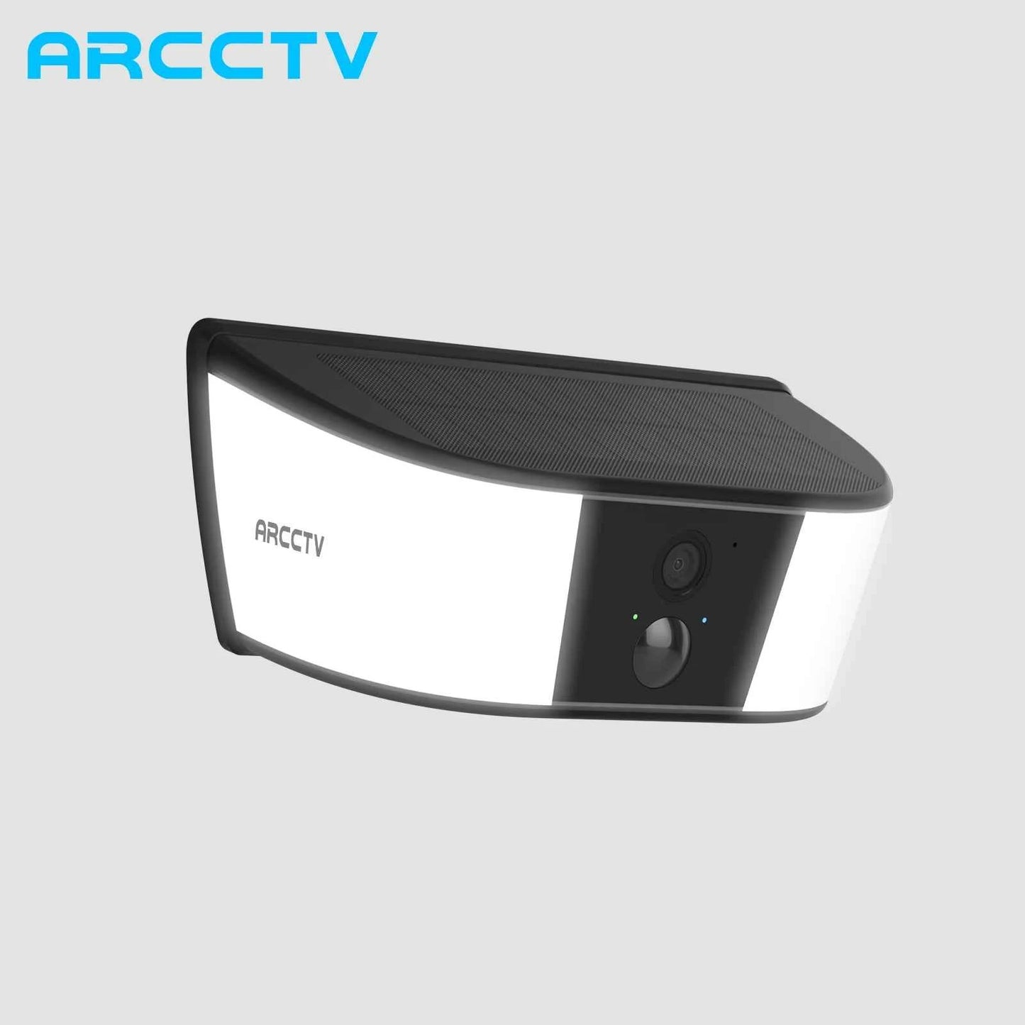 ARCCTV 2K WiFi Solar Camera Security Outdoor Wireless Floodlight Camera Humanoid Detection Alarm Surveillance HD Two Way Audio - Limetastore