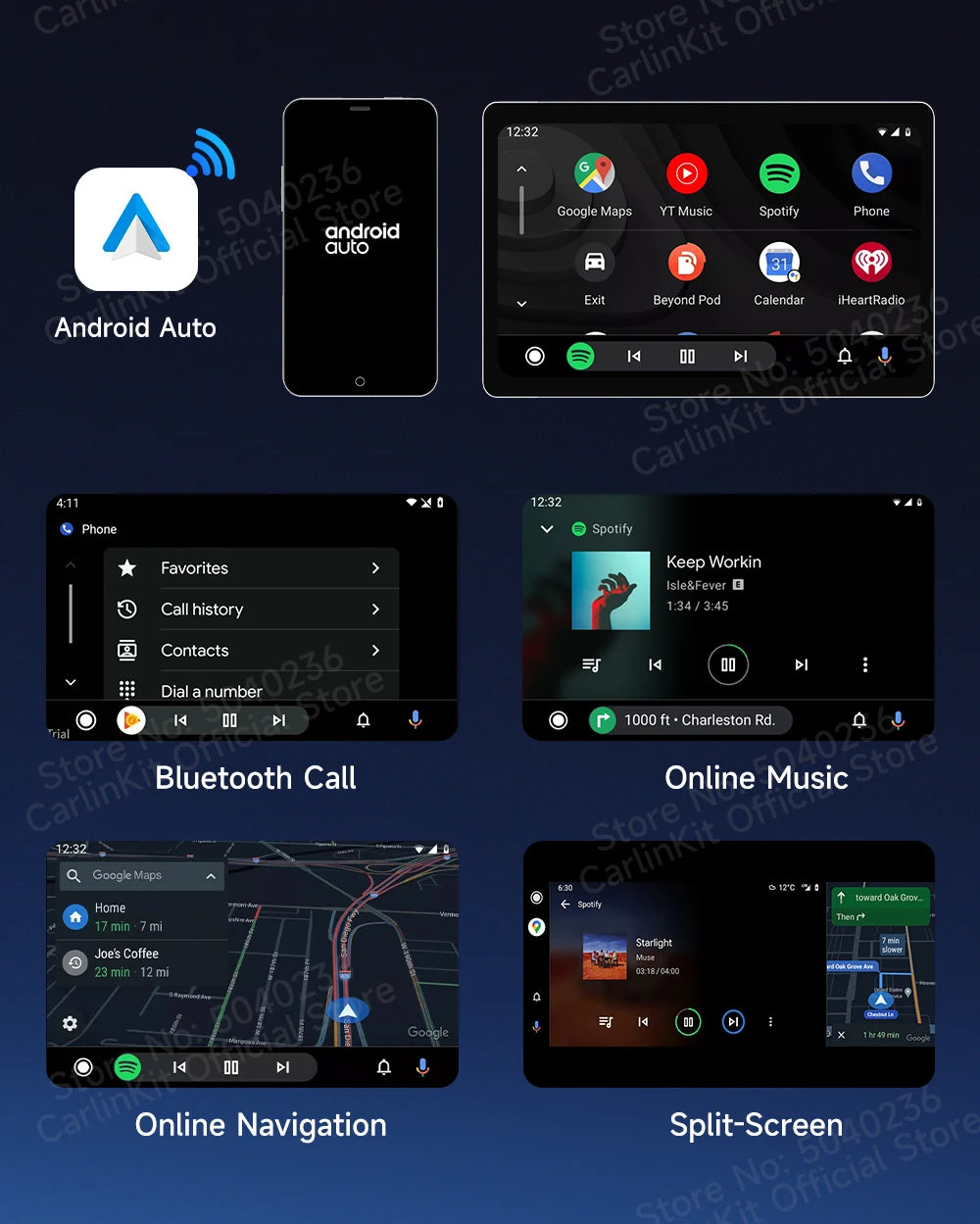 CarlinKit Android 13 UHD HDMI Wireless CarPlay AI Box