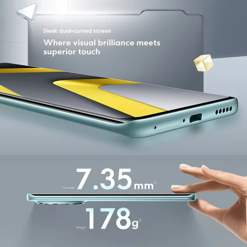 【World Premiere】POCO M8 5G Smartphone Global Version Snapdragon® 6 Gen 3 6.77" 120Hz Display 50MP Camera 5520mAh 45W NFC - Limetastore