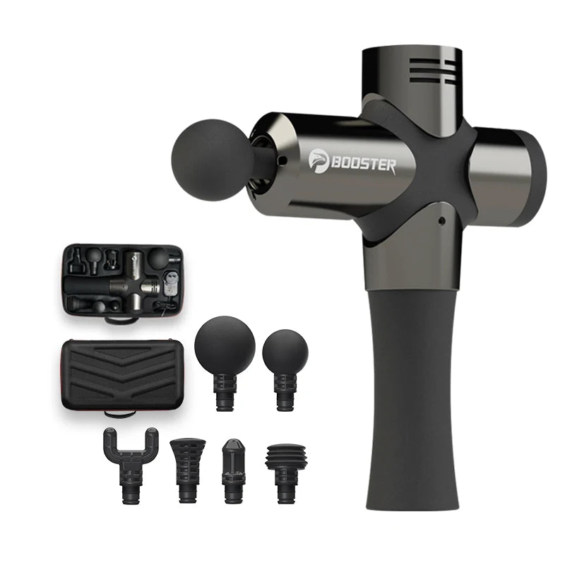Booster Pro 3 – profesionalna masažna pištola za globoko tkivo | stimulator mišic, tih tolkalni masažer