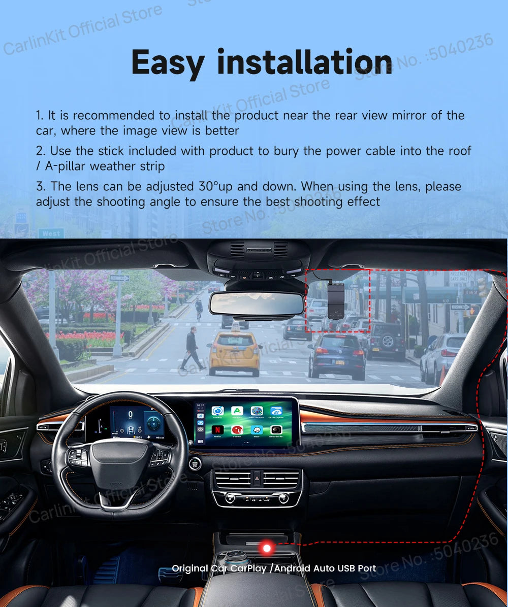 CarlinKit Android 13 8-jedrni 8+128 GB brezžični CarPlay AI Box