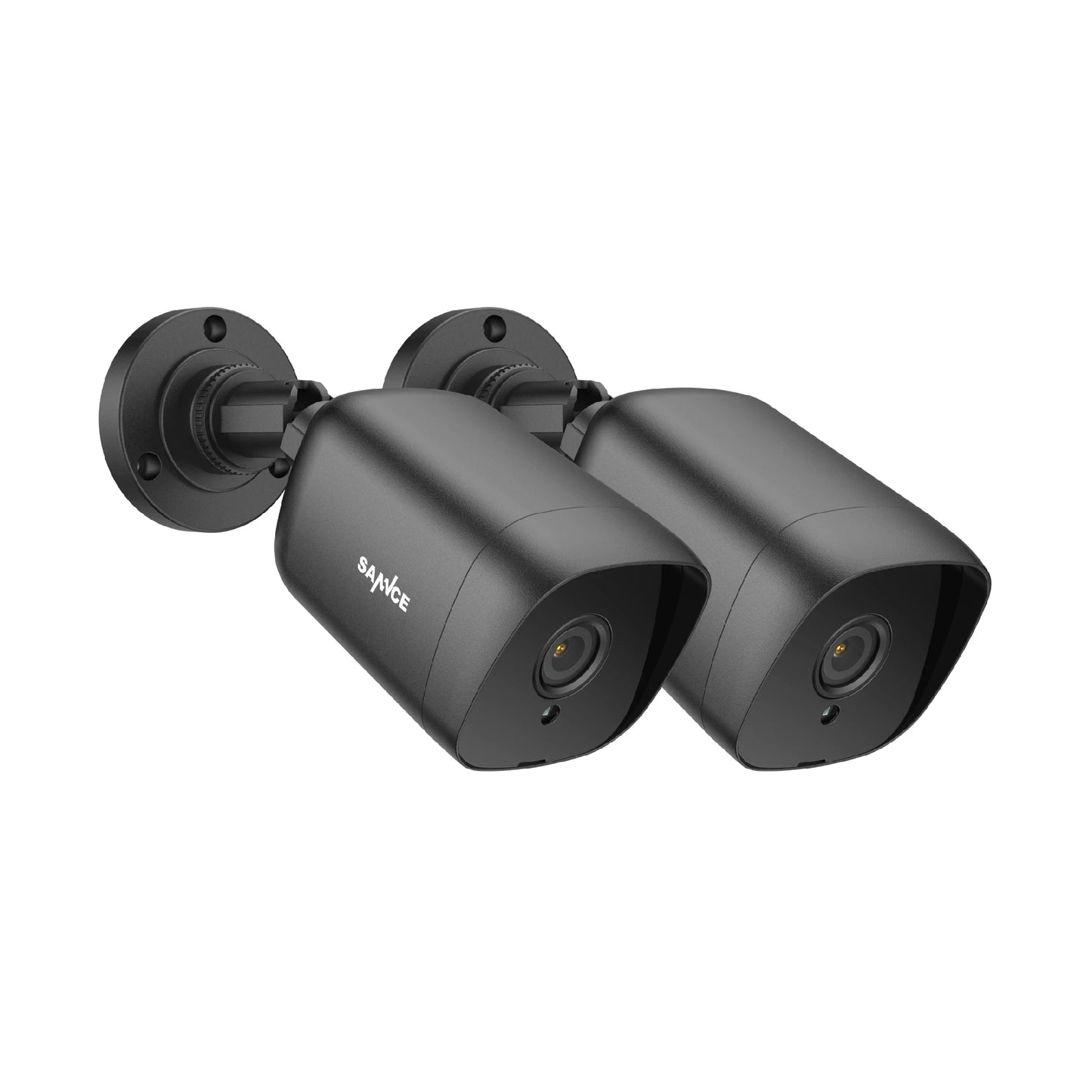 SANNCE 1080P 2MP TVI Cameras | IR Night Vision, Indoor/Outdoor, BNC Cable, 2/4‑Pack