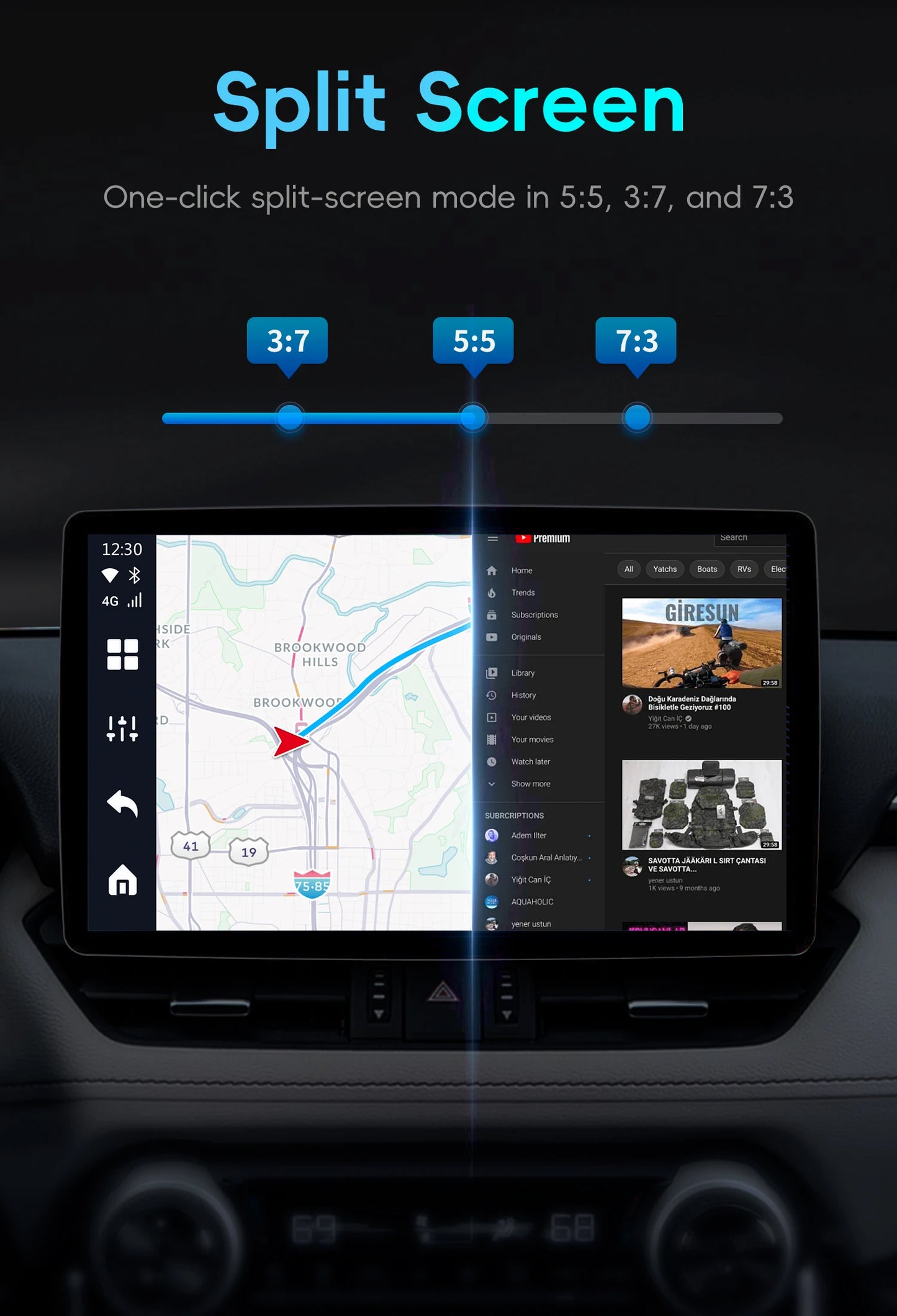 OTTOCAST Picasou 3 Wireless CarPlay AI Box with mini HDMI