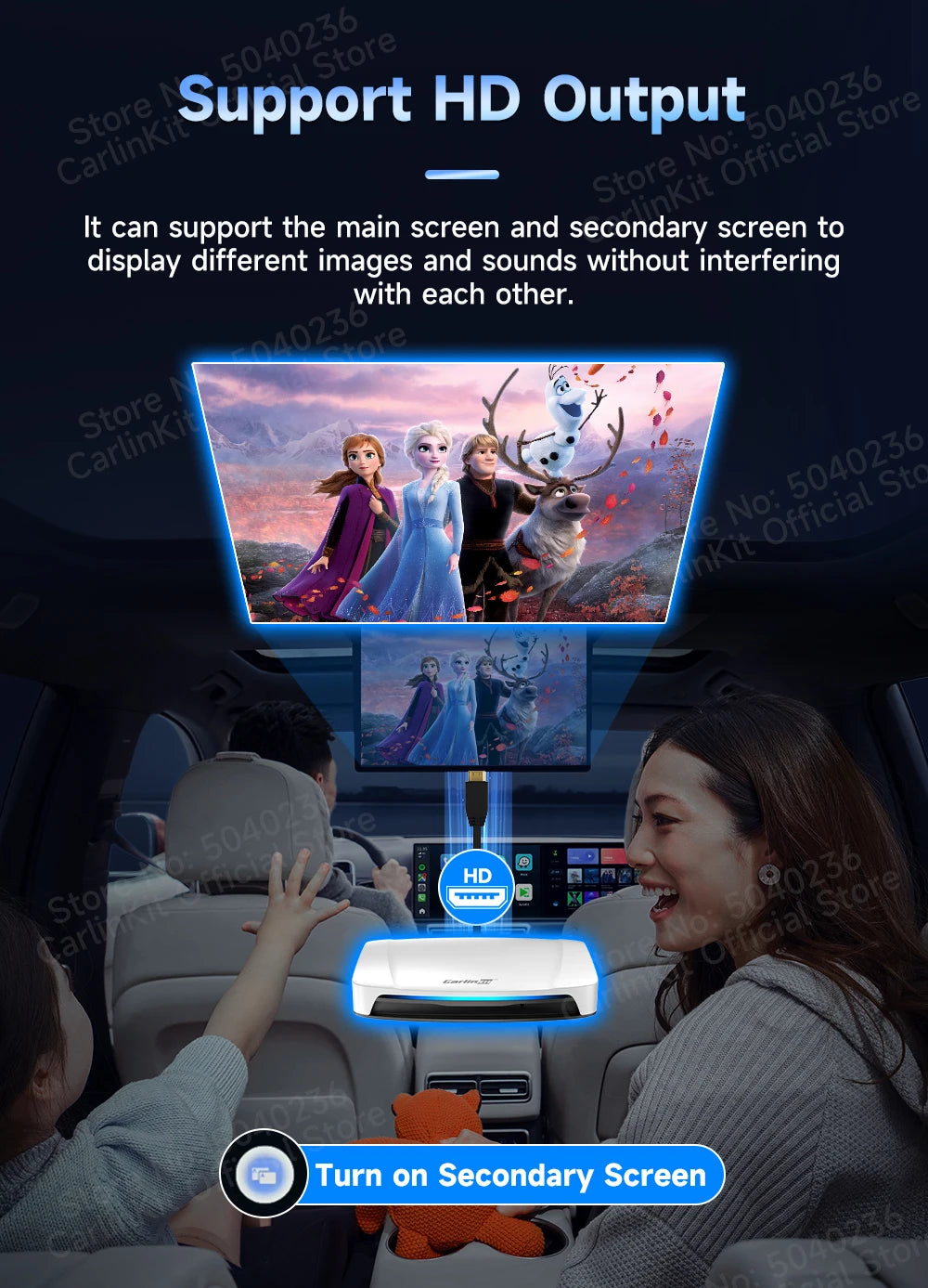 CarlinKit Android 13 HDMI Wireless CarPlay AI Box
