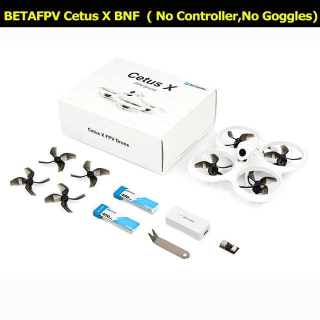 BETAFPV Cetus X FPV Kit 2S brezkrtačni RTF začetniški dron 2026