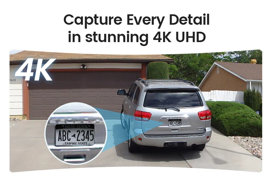 ZOSI C290 4K 8MP/4MP/2MP Outdoor PTZ WiFi Security Camera – Auto Person Tracking, 2‑Way Audio