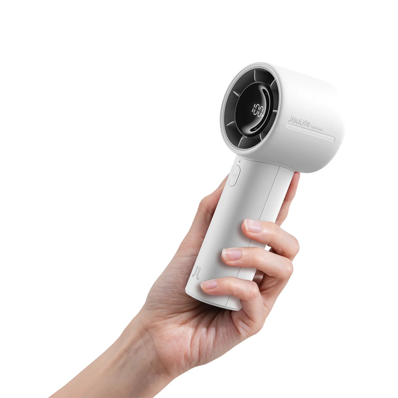 JISULIFE Life10s pametni ročni mini ventilator – 5000 mAh dolgotrajna baterija