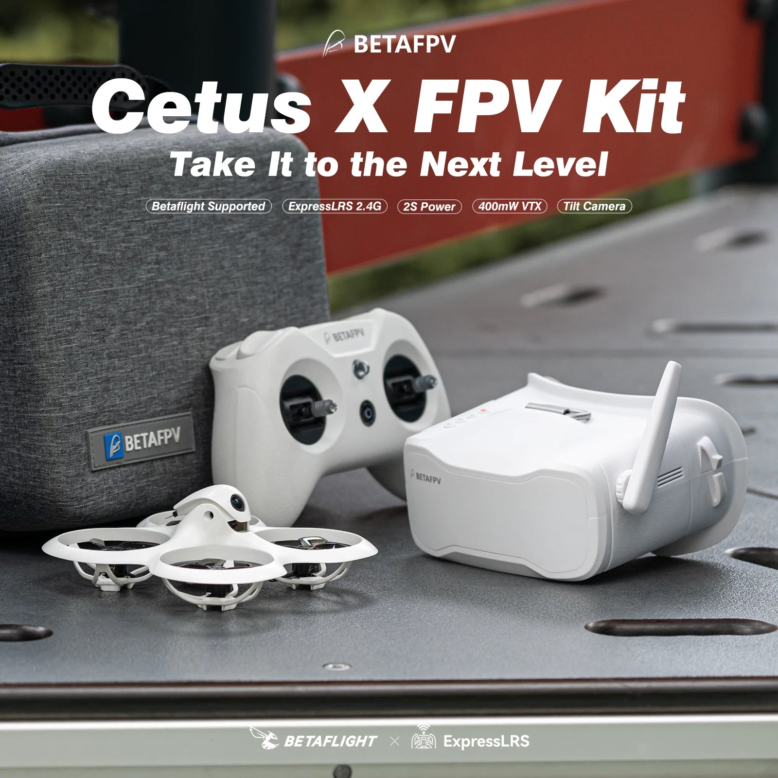 BETAFPV Cetus X FPV Kit 2024 2S Whoop RTF Beginner Drone