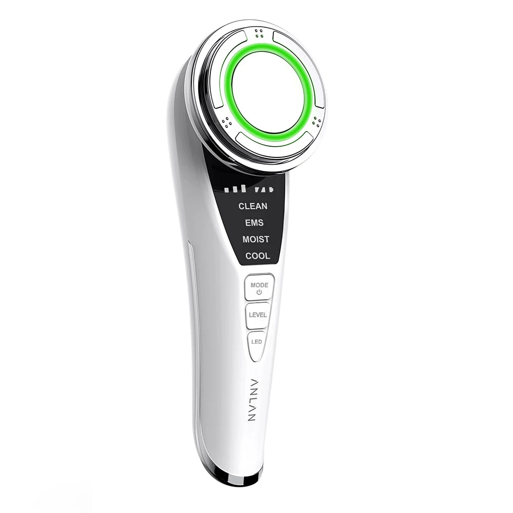 ANLAN EMS Facial Massager Pro Face Lifting Skin Rejuvenation Cold Compress Deep Cleaning Anti-aging Skincare Beauty Device - Limetastore