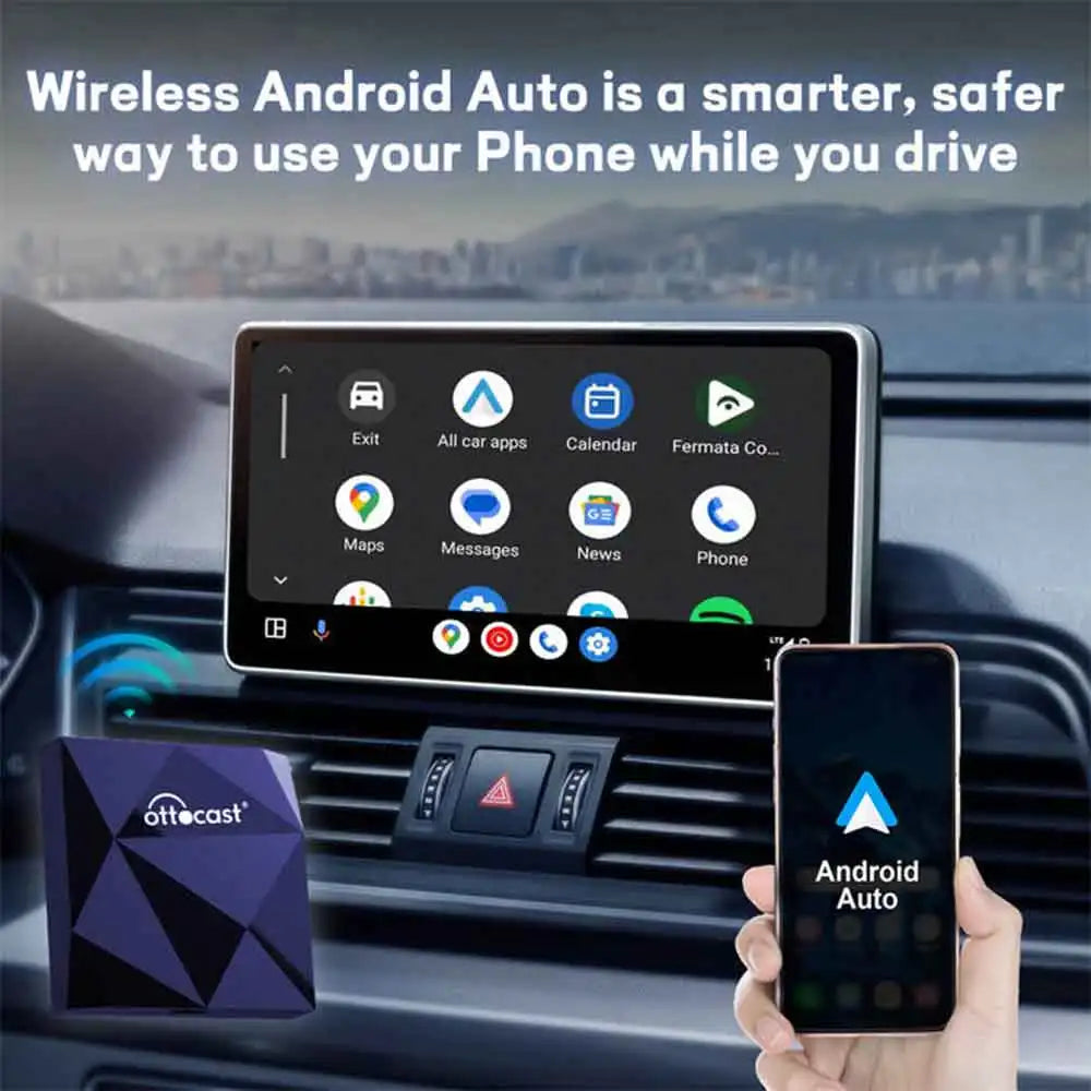 Brezžični adapter OTTOCAST A2Air Android Auto USB-ključ