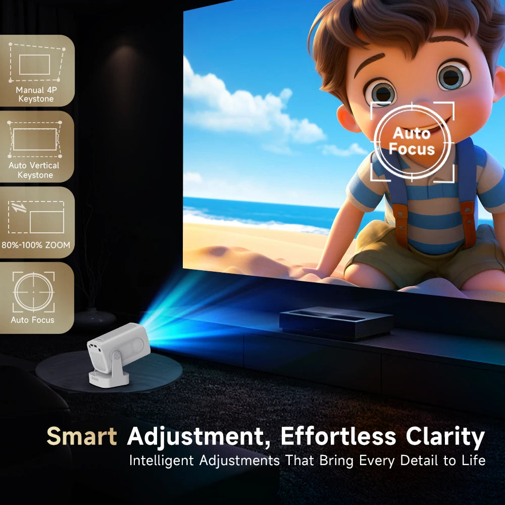 Magcubic HY310 Smart Mini Projector | 330 ANSI 1080P | Auto Focus & Voice Assistant